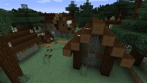 Zombie Village found in 19w04a. It looks amazing! : r/Minecraft