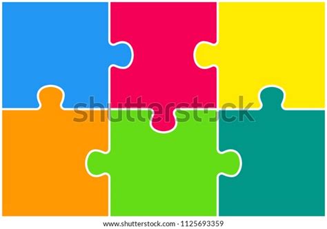 2,587 6 Puzzle Piece Images, Stock Photos & Vectors | Shutterstock