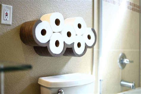 Awesome DIY Cloud Toilet Paper Storage - TheDIYPlan