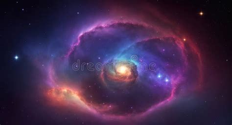 Deep space nebula stock illustration. Illustration of milkway - 302261886