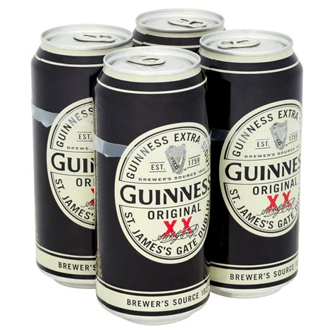 Guinness Original Extra Stout Beer 440ml Can | Beer | Iceland Foods