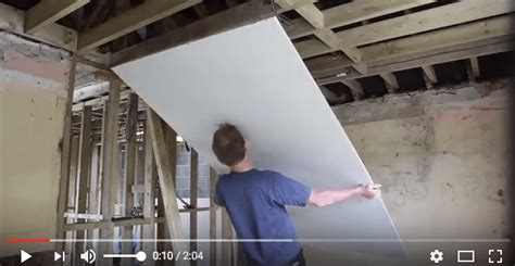 HOW TO Plasterboard a ceiling on your own: Easy method - Skill Builder