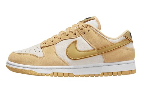 BUY Nike Dunk Low WMNS Gold Suede | Kixify Marketplace