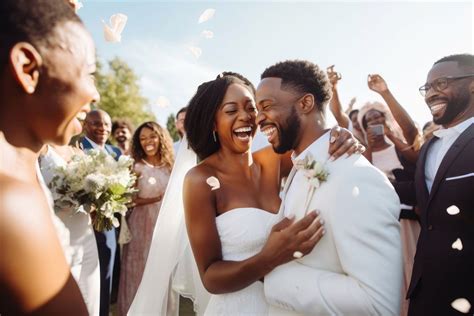 African American couple Wedding wedding | Premium Photo - rawpixel