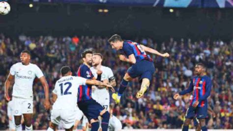 Champions League | Lewandowski gives Barcelona space to breathe ...