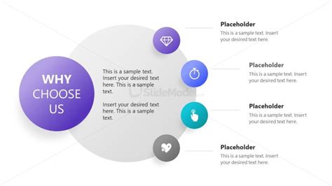 PowerPoint Why Choose Us Slide Template Circular Diagram - SlideModel