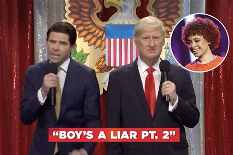 Ice Spice's Lyrics Become Parody in Donald Trump SNL Skit - Entertainer ...