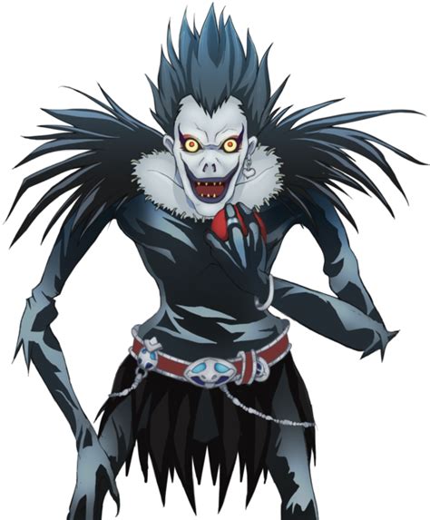 Death Note Ryuk Png Banner Black And White Download - Ryuk Death Note ...