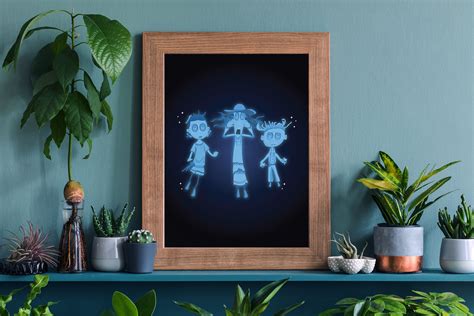 Coraline Ghost Children Art Print Coraline Art - Etsy