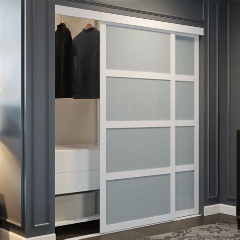 Paneled Sliding Closet Doors | Sliding closet doors, Closet doors painted, Diy closet doors