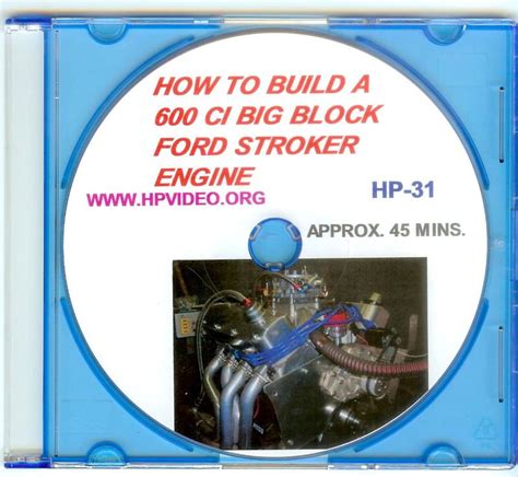 Find How to build a 600ci BBF Ford 460 Stroker Engine Video Manual "DVD" 957HP! in Houston ...