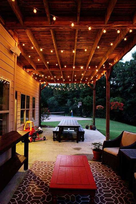 27 Creative Ideas to Cover Your Wonderful Patio – Some Tips for Best Result 13 | Outdoor patio ...