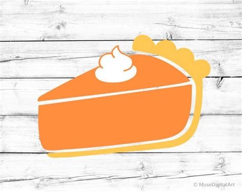 Pumpkin Pie Svg, Thanksgiving Svg, Pumpkin Pie Silhouette Svg, Kids Thanksgiving Pie Svg ...