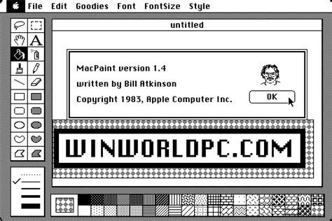 WinWorld: MacPaint 1.x