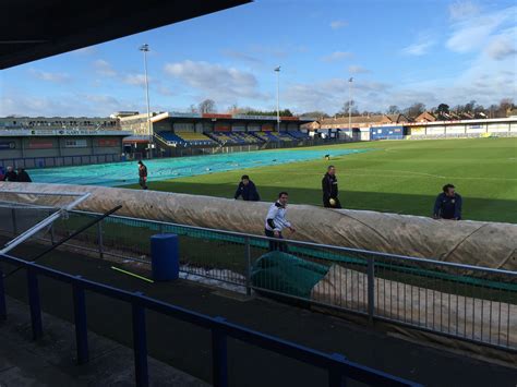 Havant & Waterlooville FC use covers to save their game - Sports & Stadia