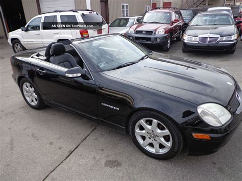 2001 Mercedes - Benz Slk230 Kompressor Hard Top Convertible 2 - Door 2 ...