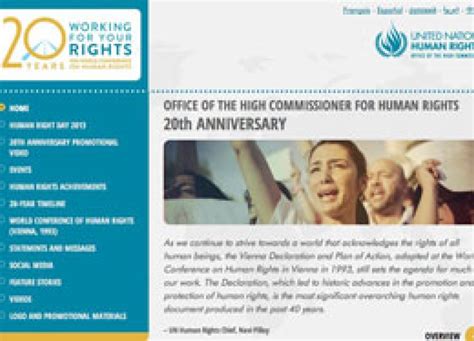 Human Rights history: a journey through the past 20 years | OHCHR