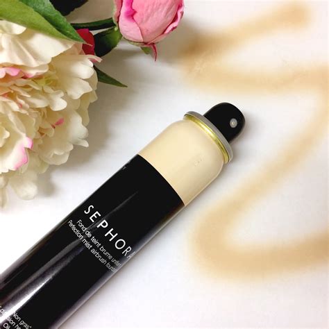 REVIEW | Sephora Collection Perfection Mist Airbrush Foundation – Seventh Sparkle