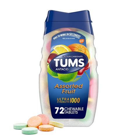 Tums Ultra Strength Fruity Antacid Medicine, 72 Ct – Walmart Inventory Checker – BrickSeek