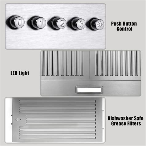 Zomagas 24 Inch Range Hood Vent Hood Review | 2024