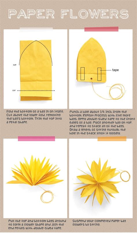 Pin by Karen Mead on Craft Ideas | Paper bag flowers, Paper flowers diy ...