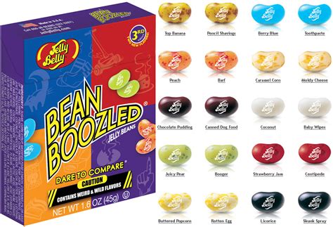 Bean Boozled Jelly Beans- When you eat these, there is a 50% chance ...