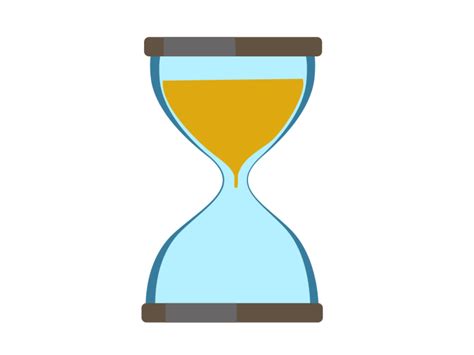 Hourglass sand timer animated gif by Wavelab Studios on Dribbble