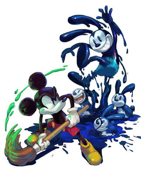 Epic Mickey by LeaKingdomHearts on DeviantArt