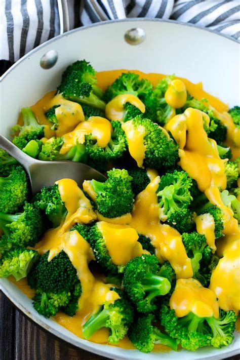 Broccoli with Cheese Sauce - Dinner at the Zoo