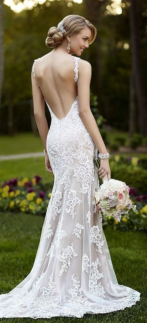 60 Perfect Low Back Wedding Dresses | Deer Pearl Flowers