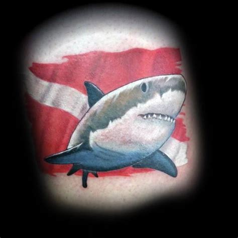 30 Dive Flag Tattoo Ideas for Men