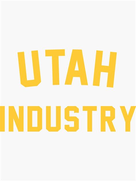 "The Utah Motto (State Motto of Utah)" Sticker by franklinprintco | Redbubble