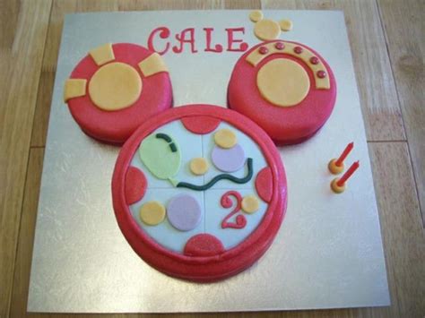 Mickey Mouse Clubhouse Toodles cake | Cake, Homemade cakes, Mickey mouse party