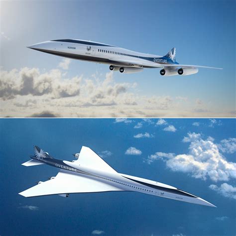 New Boom Overture Supersonic Jet Design Revealed, Can Hit Mach 1.7 Over Water - TechEBlog