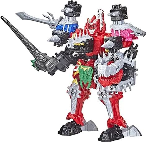 Power Rangers Dino Fury Megazord Desmontavel Kit C/ 5 Zords | Frete grátis