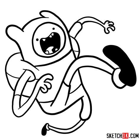 How To Draw Finn Chibi Adventure Time Coloring Pages Chibi Drawings ...