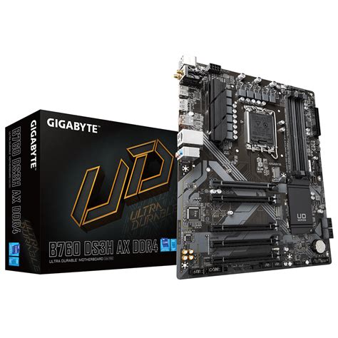 B760 DS3H AX DDR4 (rev. 1.x) Caractéristiques | Carte Mère - GIGABYTE France