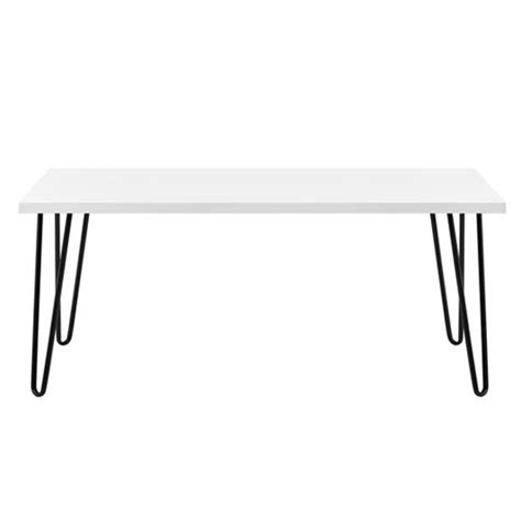 Owes Wooden Coffee Table In White | Furniture in Fashion
