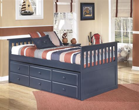 B103-53 | Signature Design by Ashley Leo Twin Panel Bed with Storage ...