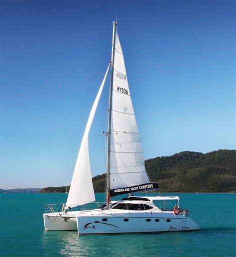 Charter the Montebello 12.5 Sailing Catamaran - Whitsunday Holidays