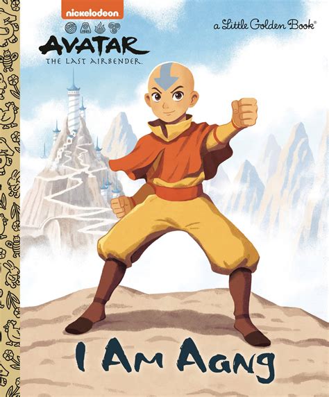 MAR231550 - AVATAR LAST AIRBENDER I AM AANG LITTLE GOLDEN BOOK - Previews World