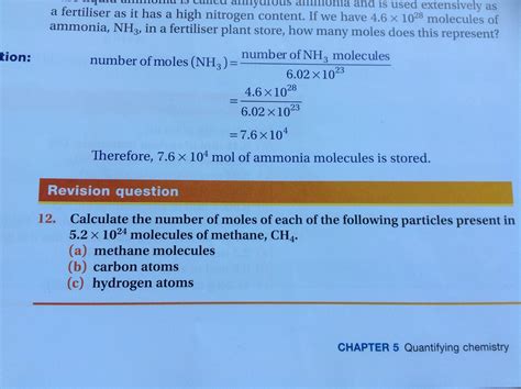 How to calculate the number of moles of hydrogen atoms? | Socratic