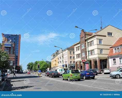 Klaipeda town, Lithuania editorial image. Image of window - 72620165