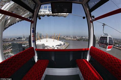 Here's one Olympic seat you might get a ticket for: London's £50m cable car opens across the ...