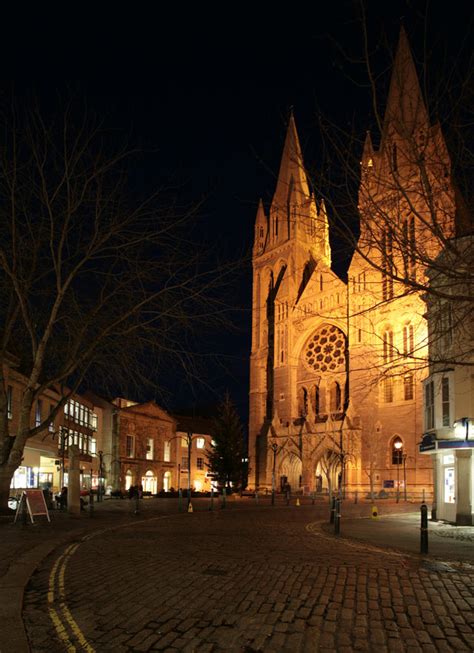 Truro Cathedral by Night | Cornwall Guide