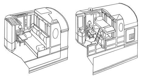 Orient Express Cabin Layout