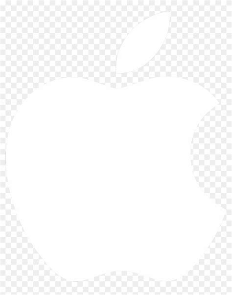 White Transparent Apple Logo - LogoDix