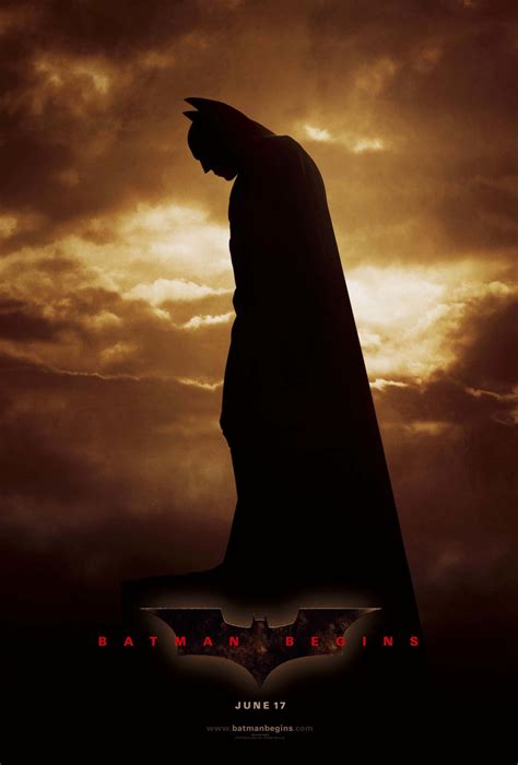 Batman Begins (#1 of 14): Extra Large Movie Poster Image - IMP Awards