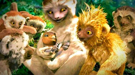 A Pack Of Lemurs Find A Baby Dinosaur And Raised Him Up Eventually Saved The Pack From A ...