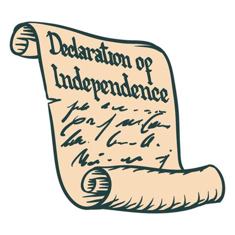 Declaration of independence icon fourth of july Vector Image - Clip Art ...